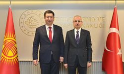 Bakan Uraloğlu, Kırgız mevkidaşıyla "Orta Koridor"u görüştü
