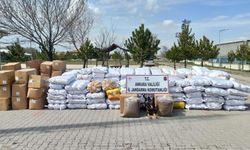 Ankara'da iki tırda 29 ton kaçak tütün ele geçirildi