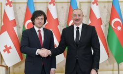 Azerbaycan Cumhurbaşkanı Aliyev, Gürcistan Başbakanı Kobakhidze'yi kabul etti