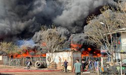 Ankara'da yangın