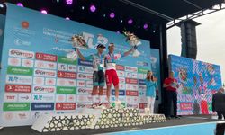59. Cumhurbaşkanlığı Türkiye Bisiklet Turu'nun 3. etabını Lonardi kazandı