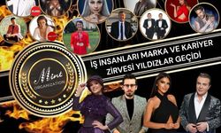 İş insanları marka ve kariyer zirvesi ödül töreni yıldızlar geçidine sahne olacak!