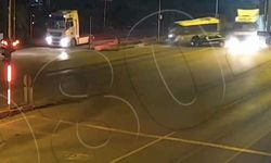 Kırıkkale'de trafik kazası KGYS kameralarına yansıdı