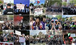 Dünyanın dört bir yanında üniversite öğrencileri, Filistin dayanışmasında kararlı