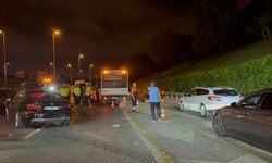 Üsküdar'da zincirleme trafik kazasında 3 kişi yaralandı