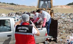 Adıyaman'da tüberkülozlu olduğu tespit edilen et imha edildi
