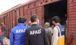 Yardım malzemesi taşıyan "İyilik Treni"nin 20'ncisi Afganistan'a ulaştı