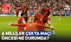 A Milli Futbol Takımı Çekya maçı öncesi ne durumda?