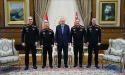 Cumhurbaşkanı Erdoğan, Ax-3 Uzay Misyonu mürettebatını kabul etti