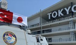 Türk-Japon ilişkilerinin 100. yılında Tokyo'ya gelen TCG Kınalıada ziyarete açıldı