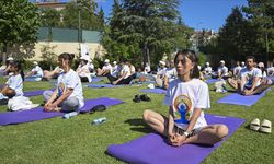 Ankara'da Uluslararası Yoga Günü etkinliği düzenlendi