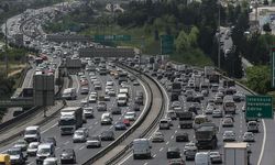 İstanbul'da bayramın son gününde trafik yoğunluğu