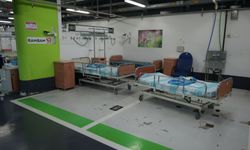 İsrail'de hastane otoparkı acil servise dönüştürüldü