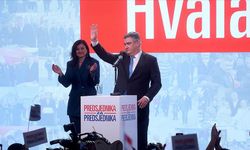 Hırvatistan'da oyların yüzde 74,66'sını alan Milanovic zaferini ilan etti