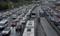 İstanbul'da haftanın ilk iş gününde trafik yoğunluğu
