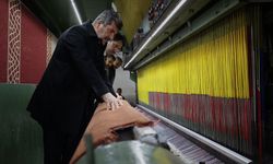 Şam'daki Emevi Camisi'nin halılarının üretimi tamamlandı