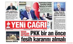 Yeni Çağrı Gazetesi'nin 16 Mart 2025 Pazar Tarihli Gazete Sayfaları