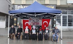 Muşlu aileler DEM Parti binası önündeki "evlat nöbeti"ni sürdürdü