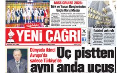 Yeni Çağrı Gazetesi'nin 18 Nisan 2025 Cuma Tarihli Gazete Sayfaları