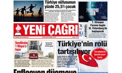 Yeni Çağrı Gazetesi'nin 19 Nisan 2025 Cumartesi Tarihli Gazete Sayfaları
