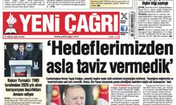 Yeni Çağrı Gazetesi'nin 27 Nisan 2025 Pazar Tarihli Gazete Sayfaları