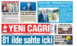 Yeni Çağrı Gazetesi'nin 30 Nisan 2025 Çarşamba Tarihli Gazete Sayfaları
