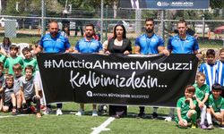 Antalya'da Mattia Ahmet Minguzzi anısına futbol turnuvası düzenlendi