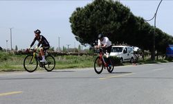 Bisiklette Türkiye Kupası 3. Etap Puanlı Yol Yarışları, Balıkesir'de başladı