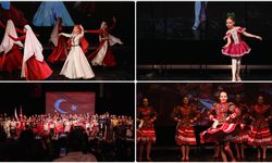 Rusya'da 15 ülkeden çocukların katılımıyla 23 Nisan Ulusal Egemenlik ve Çocuk Bayramı kutlandı