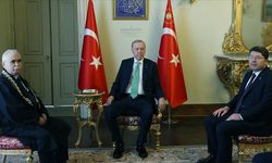 Cumhurbaşkanı Erdoğan, Kadir Özkaya'yı kabul etti