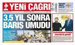 Yeni Çağrı Gazetesi'nin 16 Mayıs 2025 Cuma Tarihli Gazete Sayfaları