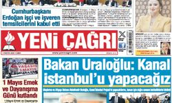 Yeni Çağrı Gazetesi'nin 2 Mayıs 2025 Cuma Tarihli Gazete Sayfaları