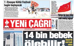 Yeni Çağrı Gazetesi'nin 22 Mayıs 2025 Perşembe Tarihli Gazete Sayfaları