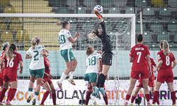 A Milli Kadın Futbol Takımı, İrlanda Cumhuriyeti'ne yenildi