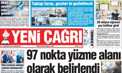 Yeni Çağrı Gazetesi'nin 21 Haziran 2025 Cumartesi Tarihli Gazete Sayfaları