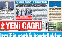 Yeni Çağrı Gazetesi'nin 22 Haziran 2025 Pazar Tarihli Gazete Sayfaları