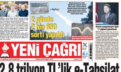 Yeni Çağrı Gazetesi'nin 30 Haziran 2025 Pazartesi Tarihli Gazete Sayfaları