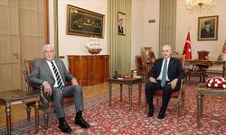 TBMM Başkanı Kurtulmuş, İYİ Parti Genel Başkanı Dervişoğlu'nu kabul etti