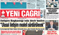Yeni Çağrı Gazetesi'nin 11 Temmuz 2025 Cuma Tarihli Gazete Sayfaları