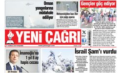Yeni Çağrı Gazetesi'nin 17 Temmuz 2025 Perşembe Tarihli Gazete Sayfaları