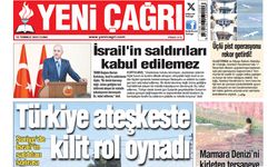 Yeni Çağrı Gazetesi'nin 18 Temmuz 2025 Cuma Tarihli Gazete Sayfaları