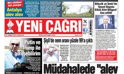 Yeni Çağrı Gazetesi'nin 26 Temmuz 2025 Cumartesi Tarihli Gazete Sayfaları