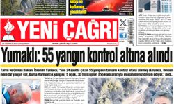 Yeni Çağrı Gazetesi'nin 30 Temmuz 2025 Çarşamba Tarihli Gazete Sayfaları