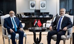 Dışişleri Bakanı Fidan, Ankara'da Irak Temsilciler Meclisi Başkanı Meşhedani ile görüştü