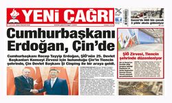 Yeni Çağrı Gazetesi'nin 1 Eylül 2025 Pazartesi Tarihli Gazete Sayfaları