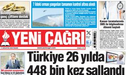 Yeni Çağrı Gazetesi'nin 17 Ağustos 2025 Pazar Tarihli Gazete Sayfaları