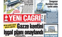 Yeni Çağrı Gazetesi'nin 21 Ağustos 2025 Perşembe Tarihli Gazete Sayfaları
