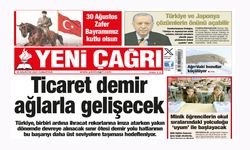 Yeni Çağrı Gazetesi'nin 30 Ağustos 2025 Cumartesi Tarihli Gazete Sayfaları