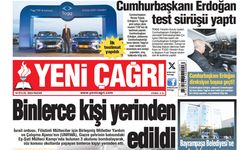 Yeni Çağrı Gazetesi'nin 14 Eylül 2025 Pazar Tarihli Gazete Sayfaları