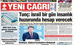 Yeni Çağrı Gazetesi'nin 23 Eylül 2025 Salı Tarihli Gazete Sayfaları